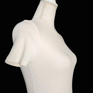 SKIMS Cotton Rib Short Sleeve T-Shirt in Marble size Small NWT